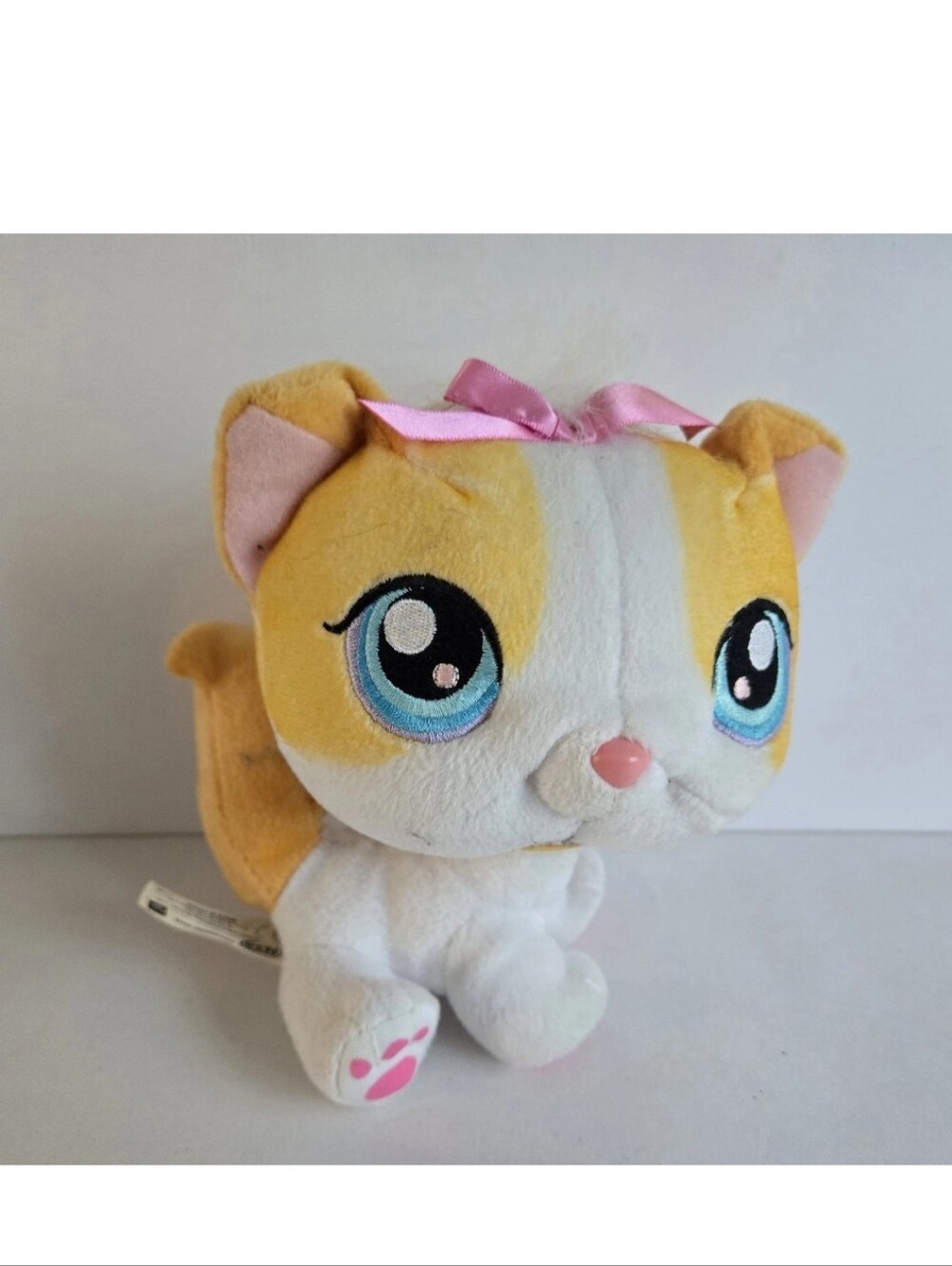 Littlest Pet Shop LPS Salon Cat Bobble Head Plush